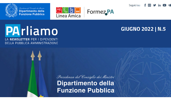Newsletter PArliamo, pubblicato il numero di gennaio