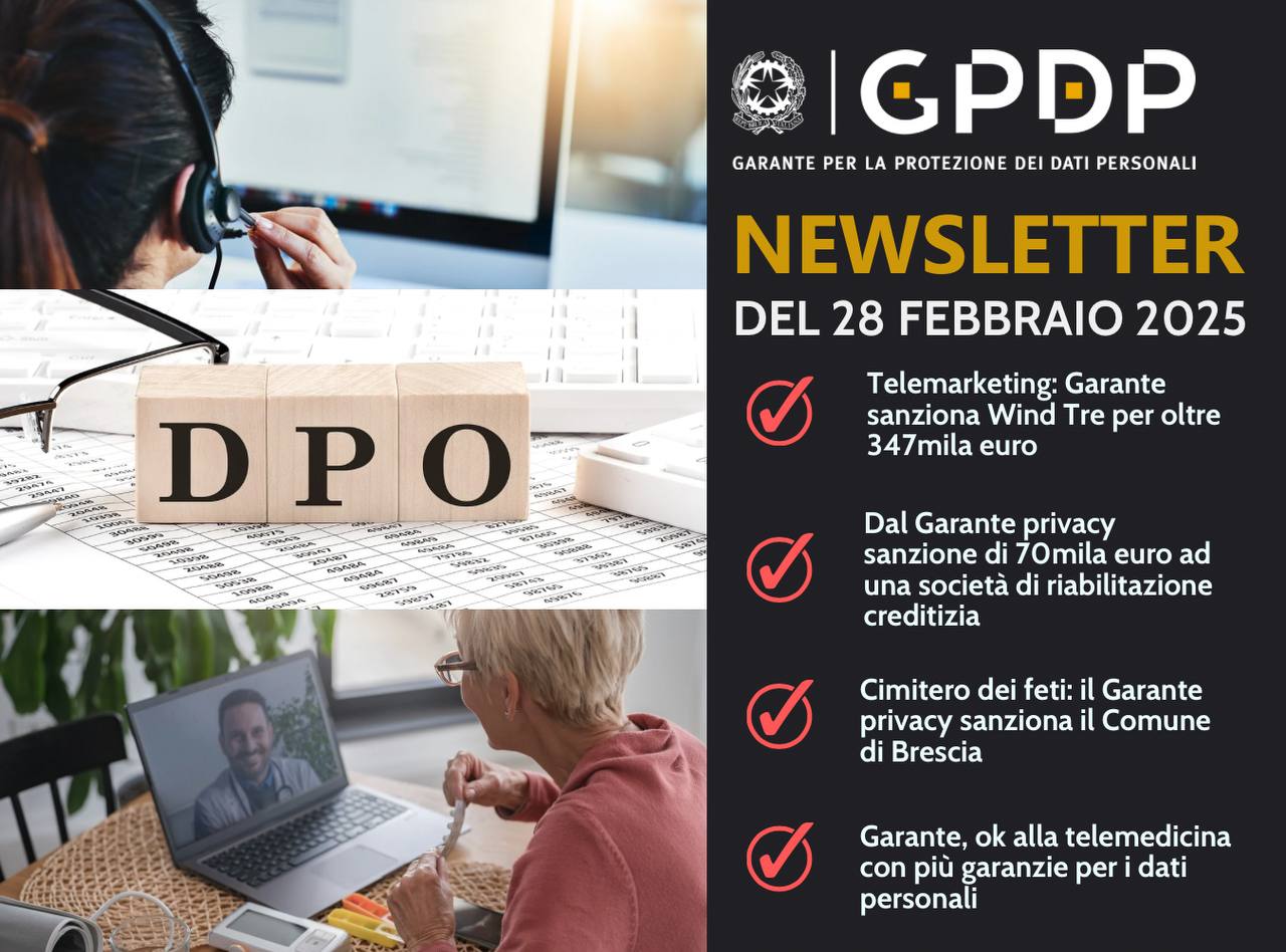Scopri di più sull'articolo NEWSLETTER N. 532 del 28 febbraio 2025