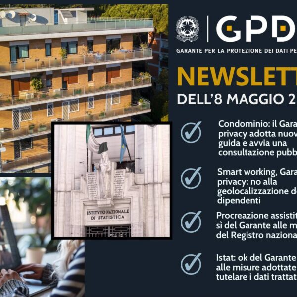 NEWSLETTER N. 534 dell’8 maggio 2025