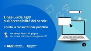 Scopri di più sull'articolo European Accessibility Act (EAA): in consultazione le Linee Guida AgID sull’accessibilità dei servizi