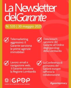 Scopri di più sull'articolo NEWSLETTER N. 535 del 30 maggio 2025